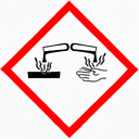 Ätzwirkung Ätzwirkung (GHS05)