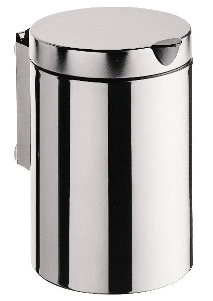 Emco Wandkosmetikeimer System 2, edelsta 3 l, mit Deckel