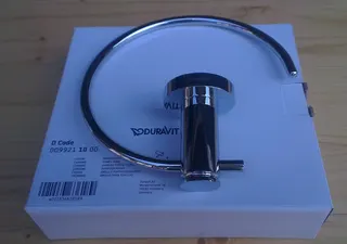 Duravit D-Code Handtuchring chrom