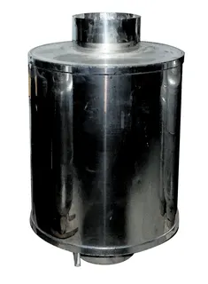 Mobiheat Abgasschalldämpfer 600-1000 kW, DN300 ERZSD300 – Bild 2