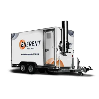 er Heizmobil Kofferanhänger mit 160 kW ERHMO150