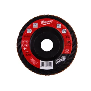 Fächerschleifscheibe 115 mm K60 CERA TURBO SLC50 Keramik – Bild 2