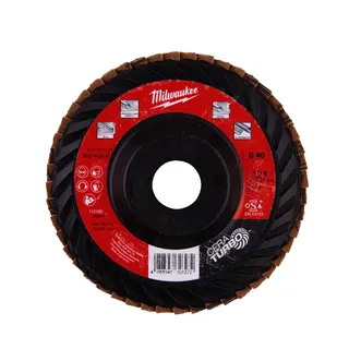 Fächerschleifscheibe 125 mm K40 CERA TURBO SLC50 Keramik – Bild 2