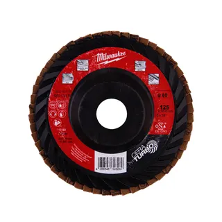 Fächerschleifscheibe 125 mm K60 CERA TURBO SLC50 Keramik – Bild 2