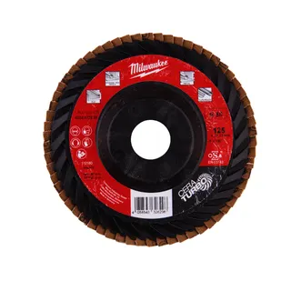 Fächerschleifscheibe 125 mm K80 CERA TURBO SLC50 Keramik – Bild 2