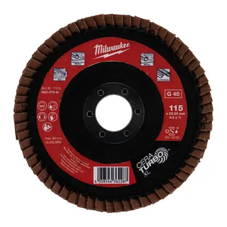 Fächerschleifscheibe XL 115 mm K40 – Bild 2