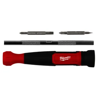 Feinschraubendreher 4 in 1 inkl. 2 Wende-Bits PH/SL – Bild 3