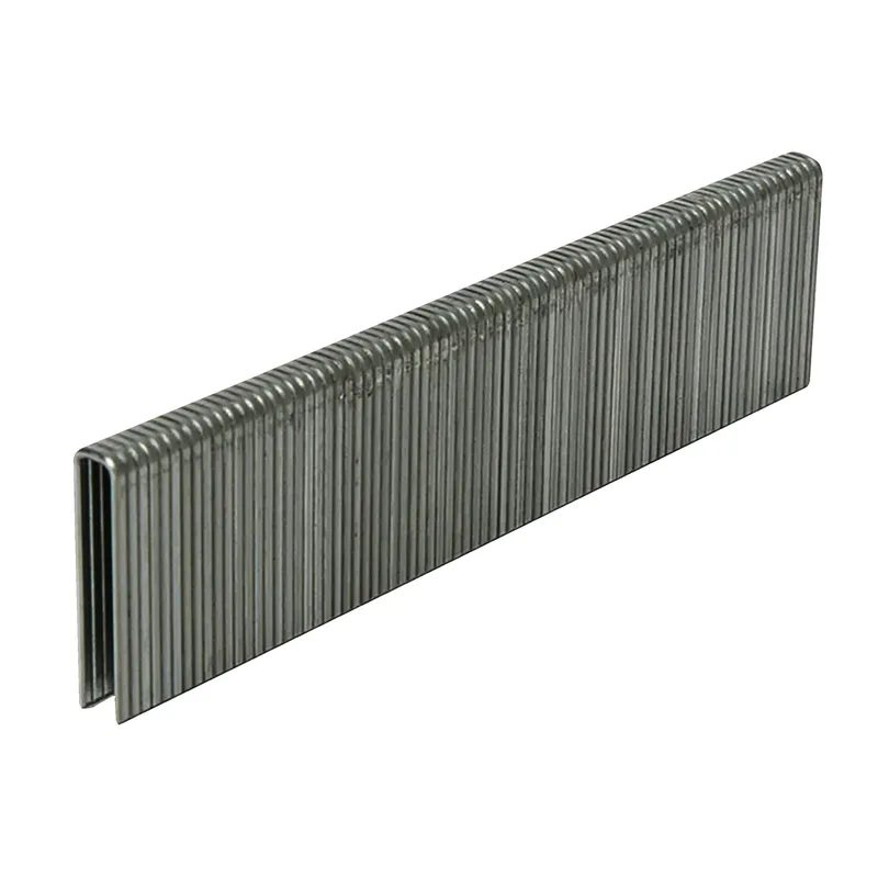 Flachdraht Klammern 4932492624 5,7 x 1,25 x 25 mm, Edelstahl u. geharzt