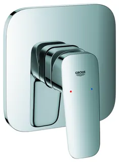 GROHE EH-Brausebatterie Cubeo 101777 Fertigmontageset für 35604 chrom – Bild 2