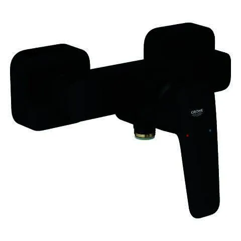 GROHE EH-Brausebatterie Cubeo 101824 Wandmontage matt black