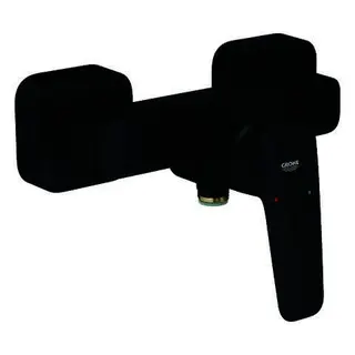 GROHE EH-Brausebatterie Cubeo 101824 Wandmontage matt black