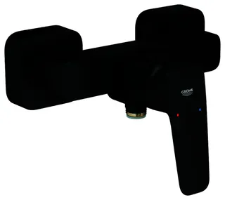 GROHE EH-Brausebatterie Cubeo 101824 Wandmontage matt black – Bild 2