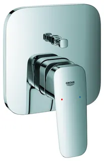 GROHE EH-Wannenbatterie Cubeo 101778 Fertigmontageset für 35604 chrom – Bild 2