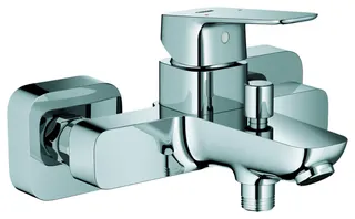 GROHE EH-Wannenbatterie Cubeo 101813 Wandmontage chrom – Bild 2