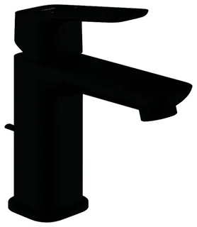 GROHE EH-Waschtischbatterie Cubeo 101694 S-Size Zugstangen-Ablaufgarn. matt black – Bild 2