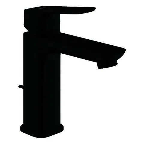 GROHE EH-Waschtischbatterie Cubeo 101749 M-Size Zugstangen-Ablaufgarn. matt black