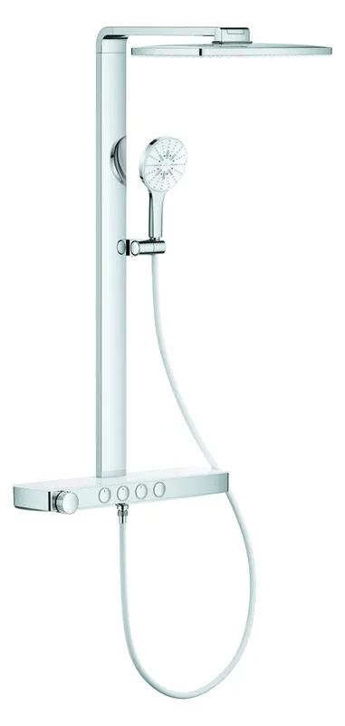 GROHE THM-Duschsystem RSH Aqua Pure 100961 Kopfbrause 8,7l eckig chrom