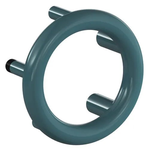 HEWI Trennwandgriff, a=100mm und 162,5mm aquablau