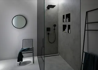 Hansgrohe Duschrinne Fertigset RainDrain Flex 1600 mm kürzbar BST – Bild 2