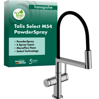 Hansgrohe Spültischmischer Talis Select M54 PowderSpray 3jet chrom – Bild 2