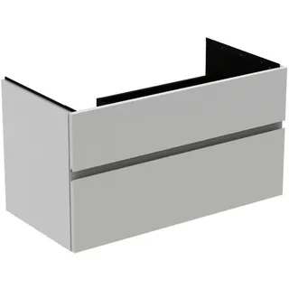 Ideal Standard MWT-Unterschrank Finesse Siphon links 1000x505x550mm 2 Auszüge Weiß matt – Bild 2