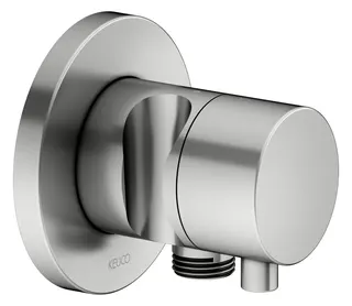 Keuco 2-Wege Umstellv. IXMO Comfort 59556, Schlauchan./Brauseh.,rund,Edelst.-finish