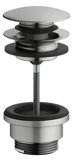 KE Ablaufgarnitur Armaturenzubehör 59902 Push-Open, Edelstahl-finish