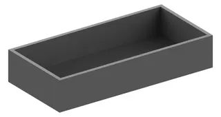 Keuco Aufbewahrungsbox 49010, 178 x 71 x 372 Carbon