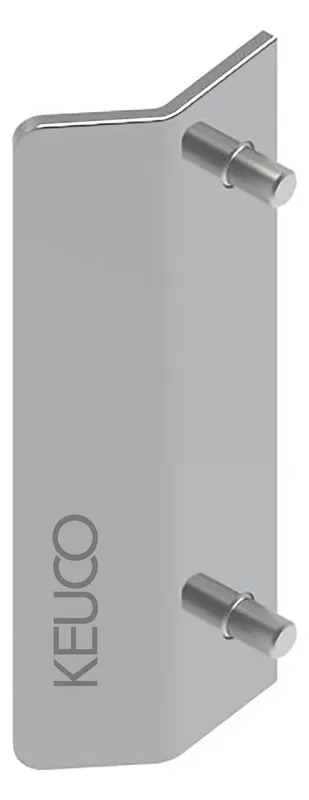 Keuco Badmöbelgriff 49041, 80 mm Messing gebürstet