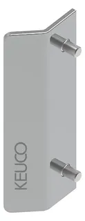 Keuco Badmöbelgriff 49041, 80 mm Messing gebürstet