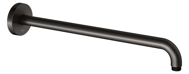 Keuco Brausearm Elegance 51688, Wandanschluss, 450 mm, Titanschwarz geb.