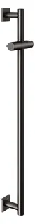 Keuco Brausestange IXMO 59585, eckig, Brauseschieber,Titanschwarz geb., 855mm