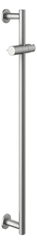 Keuco Brausestange IXMO 59585, rund, Brauseschieber, Edelstahl-finish, 855 mm