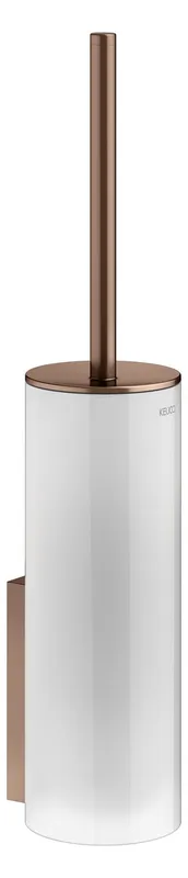 Keuco Bürstengarn. Edition 400 11564, mit Echtkristalleinsatz, Rotgold gebürstet