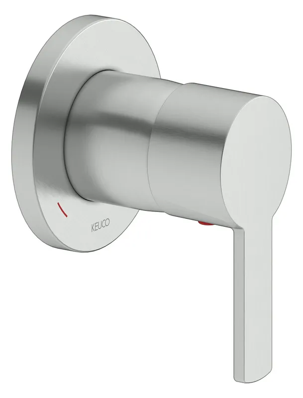 Keuco EHM UP Plan blue 53951, Edelstahl-finish