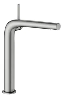 Keuco EHM-Waschtisch-Mischer 240 Edition 400 51502, o. Ablaufgrt., Edelstahl-finish