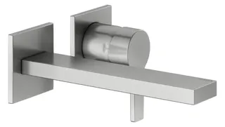 Keuco EHM-Waschtisch-Mischer Edition 11 51116, UP, Ausladung 197 mm, Edelstahl-fin.
