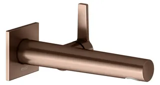 Keuco EHM-Waschtisch-Mischer Edition 11 51116, UP, Ausladung 197 mm, Rotgold gebürstet