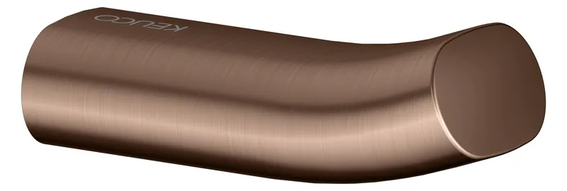 Keuco Handtuchhaken Edition 400 11514, Rotgold gebürstet, 60mm