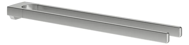 Keuco Handtuchhalter Collection Moll 12718, 2-armig, 450 mm, Edelstahl-finish