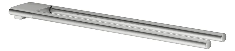 Keuco Handtuchhalter Edition 400 11518,fest 2-tlg., 450 mm, Edelstahl-finish