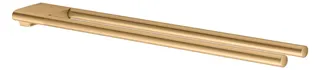 Keuco Handtuchhalter Edition 400 11518,fest 2-tlg., 450 mm, Messing gebürstet