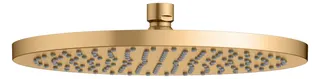 Keuco Kopfbrause 59886 rund, 250 mm, Messing gebürstet