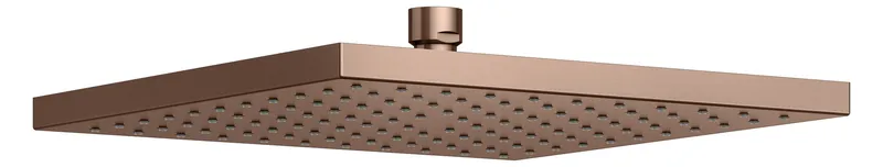 Keuco Kopfbrause Edition 300 53086, eckig, 250 x 250 mm, Rotgold gebürstet