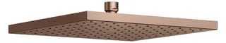 Keuco Kopfbrause Edition 300 53086, eckig, 250 x 250 mm, Rotgold gebürstet