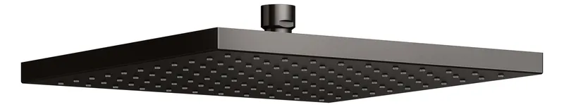 Keuco Kopfbrause Edition 300 53086, eckig, 250 x 250 mm, Titanschwarz geb.