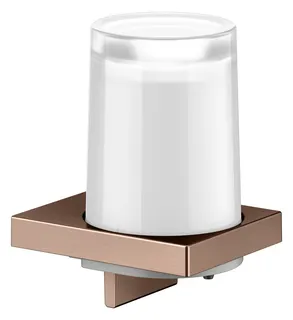 Keuco Lotionspender Edition 11 11152, kpl. Echtkristall-Glas, Rotgold gebürstet