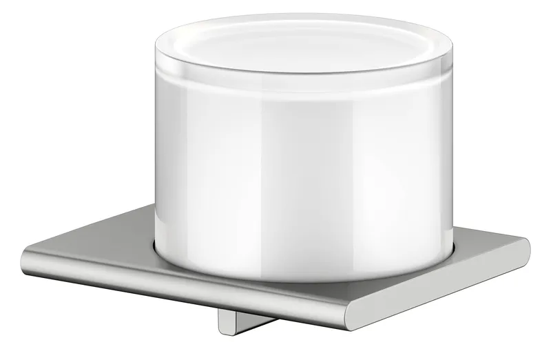 Keuco Lotionspender Edition 400 11552, kpl. Echtkristall-Glas, Edelstahl-finish