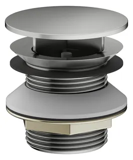KE Schaftventil Armaturenzubehör 59904, mit Haube, Edelstahl-finish