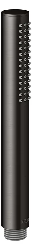 Keuco Stabhandbrause Edition Atelier 56080, Titanschwarz gebürstet